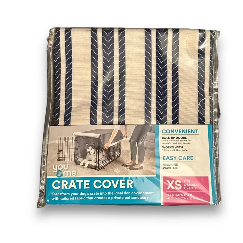 You & Me dog crate cover
